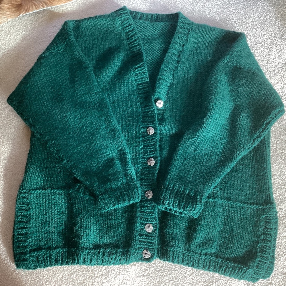 Big Chunky Heavy Handmade Wool Blend Sweater